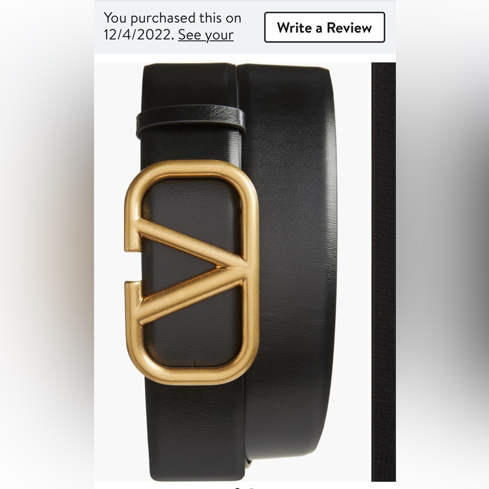 Authentic New Valentino garavani belt